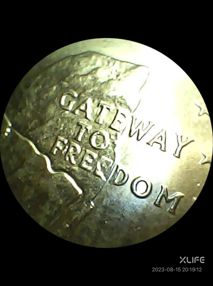 US 2001-P /New York State (1788) Quarter HUGE RARE ERROR In Word Freedom - Image 2 of 4