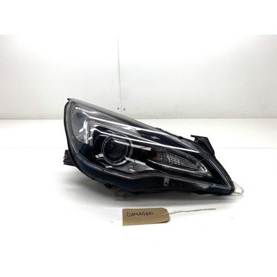 Vauxhall Astra J Headlight drivers right VXR GTC MK6 2014 Damaged