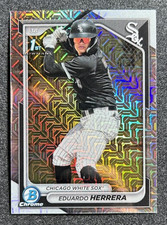 2024 Bowman Chrome Mega #BCP-228 1st Mojo Eduardo Herrera Chicago White Sox