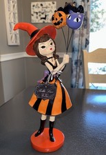 NWT Viral Bella Lux Halloween Witch Girl  Fig...