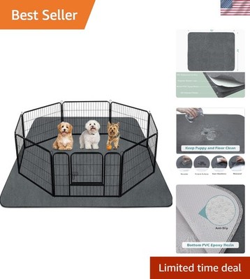 Extra Large 72''x72'' Washable Dog Pee Pads - Heavy Absorbency & Non-Slip Design