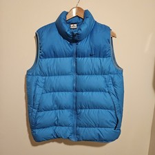 Nike Down Gilet Men's Body Warmer Size Large, Blue