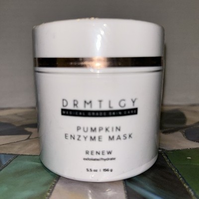 DRMTLGY Pumpkin Enzyme Face Mask with Jojoba Beads 5.5 oz