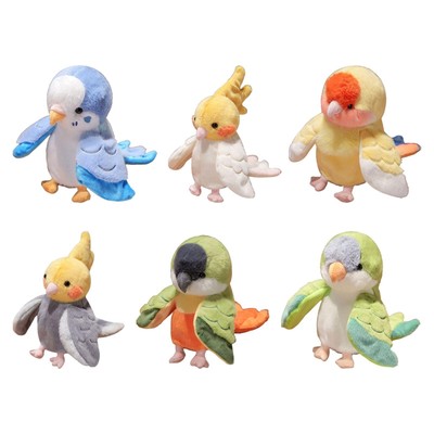 YOSOO Poupées à main de perroquet en peluche pour enfants Rouge YOSOO Poupées à main de perroquet en peluche pour enfants Rouge