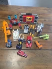 Vintage G1 Transformers Junk Lot Parts Only Blaster Wheeljack Perceptor GoBots