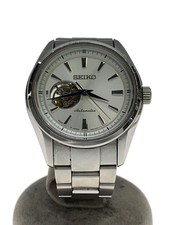 SEIKO Automatic Wristwatch/Analog/Stainless/WHT/SLV/SS/4r38 00s0//