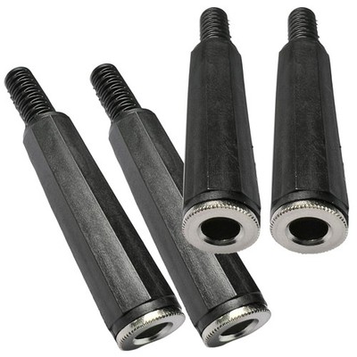 CESS 1/4 Inch TS Female Jack Cable Connector- 6.35mm Mono for Guitar &... 