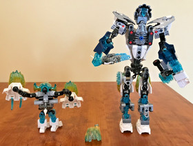 LEGO BIONICLE: 71311 Kopaka and Melum-Unity Set Complete with Instructions