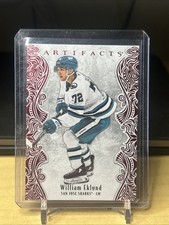 2025-26 Upper Deck Artifacts - William Eklund #46 Ruby /599