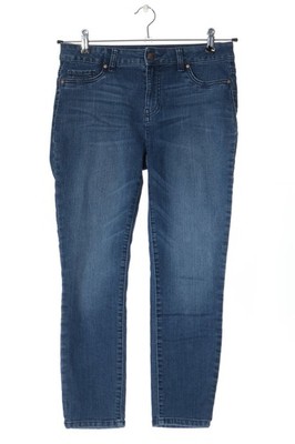 D.JEANS Slim Jeans Damen Jeans Gr. DE 36 blau Casual-Look