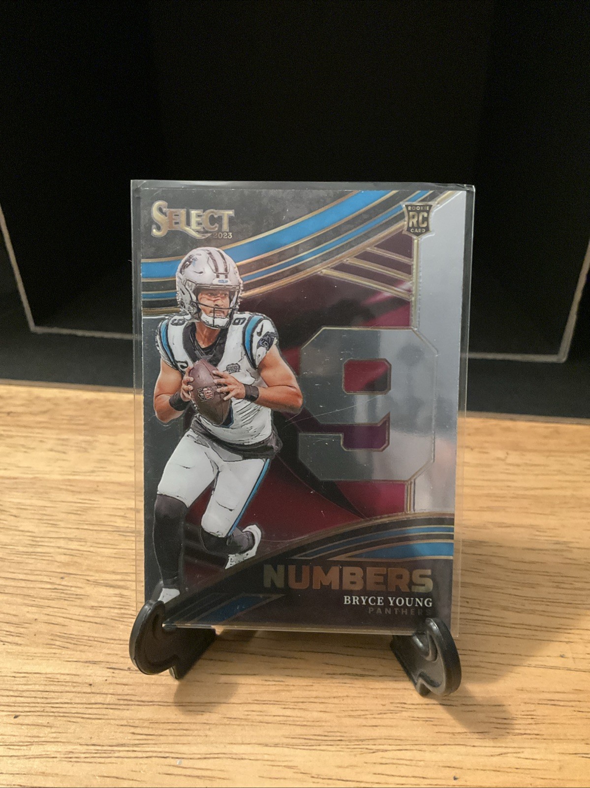 2023 Panini Select - Select Numbers Silver Prizm #NMB-BYO Bryce Young (RC)