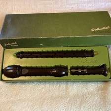 Dolmetsch Tenor Recorder Key of C Brown 3-Pie...