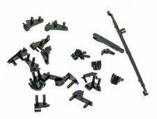 USA TRAINS R16-009 Reefer Door Hardware Kit for 1 Side which includes BOTH DOORS