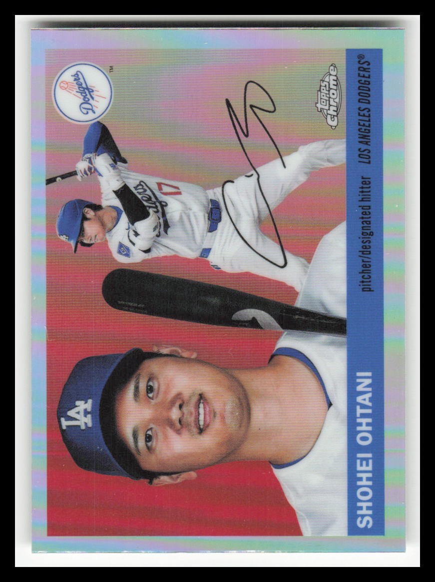 2025 Topps Chrome Platinum Anniversary Refractors #17 Shohei Ohtani