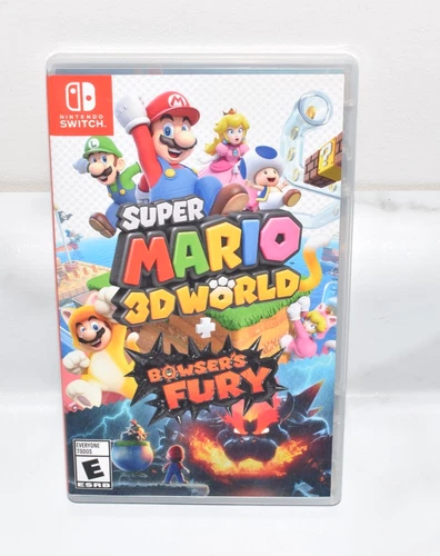 Super Mario 3D World + Bowser's Fury (Nintendo Switch, 2021) Tested Works