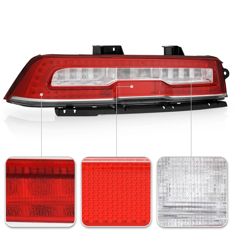 LED Tail Light Assy For 2014-2015 Chevy Camaro Brake Lamp Stop Lamp Left+Right Foto 3 de 4