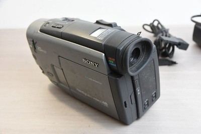 Sony Handycam CCD-TRV90 Silver Camcorder Video Camera 10x Zoom Hi8