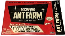 Uncle Milton Fascinating Ant Farm Live Habitat Open Box Ants Not Included