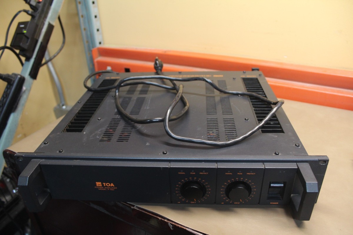 TOA P75D Audio Power Amplifier *USED* | eBay