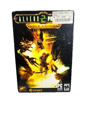 Aliens Vs Predator 2 Gold Edition Primal Hunt Expansion Pack Complete In Box 