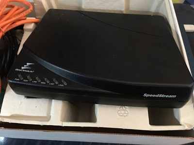 Efficient Networks 5851 DLS Modem / Router with 4-Port Ethernet RJ45 w/Manual