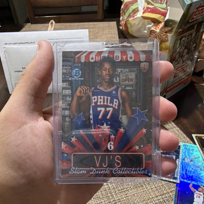 Bowman 25/26 vj edgecombe slam dunk collectibles hs-8