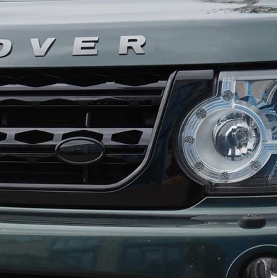 POWERFUL UK LTD 2014 Style Front Grille Gloss Black for Land Rover Discovery 4 2010-13