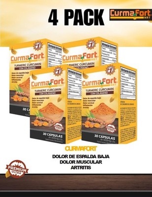 120 CAPSULES CURCUMIN with COLLAGEN CurmaFort curcuma Natural