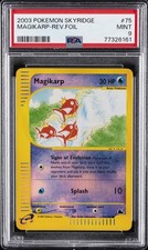 2003 POKEMON SKYRIDGE #75 MAGIKARP-REVERSE FOIL PSA 9 on eBay