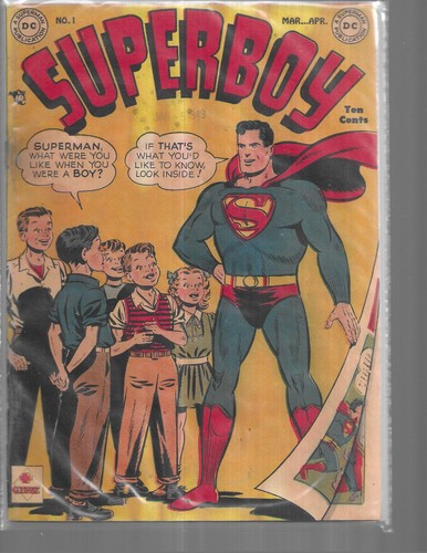 superboy comic #1 1949