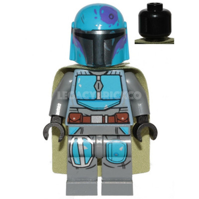 LEGO Star Wars SW1080 Mandalorian Tribe Warrior Dark Azure Minifigure New