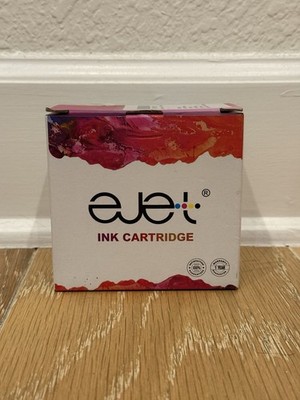 EJET  Ink Cartridge, Black Ink, and colors. Brand New opened package
