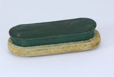 Plattenputzer  Samt RECORD DUSTER "grün/beige" für Schellackplatten T096