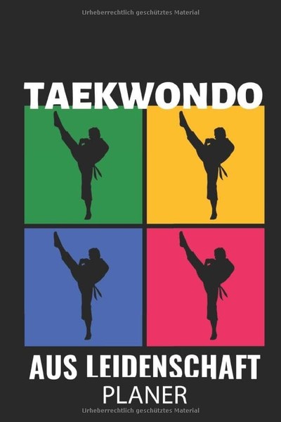 Taekwondo AUS Leidenschaft: A5 Wochenplaner FÜR Training UND-image