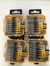 4x Lot Of New Dewalt T25 15pc Maxfit Ultra Bits Total 60 Pc