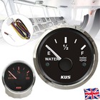 KUS Boat Water Tank Gauge Marine Car Water Level Indicator 52mm 0-190ohms New