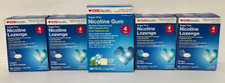 Lot CVS Health Sugar Free Nicotine 4mg Coated Ice Mint Gum 100 Lozenge 320