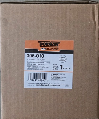 #ad Dorman 306 010 Secondary Air Injection Pump for Ford GM Toyota VW NEW $90.00