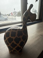 Wooden Giraffe Bank