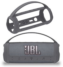 JCHPINE Silicone Cover Case for JBL Flip 6 Portable Bluetooth Speaker, Protec