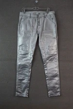 Rick Owens DRKSHDW Denim Aluminium Men's Size 35X32