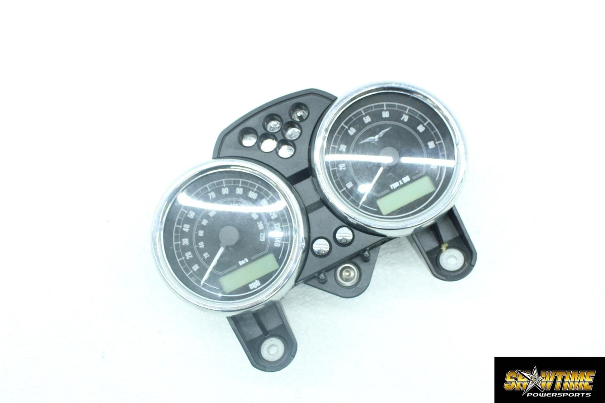 Compteur De Vitesse Moto Guzzi V65C 1984 - Ensemble Jauges Vintage - Occasion - Fabriqué En Italie
