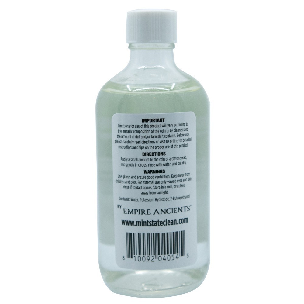 Mint State Restoration (MSR) Coin Brightener Solution - 4 oz (With Basket)