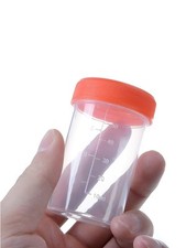 10X 60mL Urine Collection Sample Cup Specimen Bottle Physical Test Plastic Cup