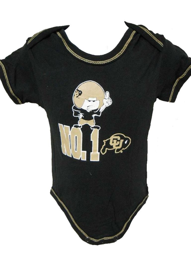 New Colorado Buffaloes Infants Sizes 0/3--3/6--6/9--12 Months Creeper Bodysuit