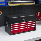 6 Drawer 24" Metal Tool Box w/ Top Case Ball Bearing Slides