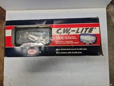 Vintage Zkw Cewe-lite Nos Rectangular Halogen Fog Light Made In Austria Sealed Vintage Zkw Cewe-lite Nos Rectangular Halogen Fog Light Made In Austria Sealed