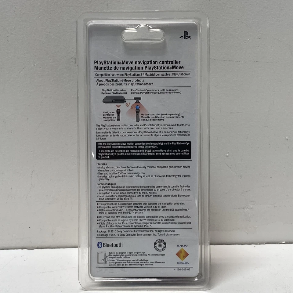 PlayStation Move Navigation Controller - PlayStation 3 (Sealed) - Image 2 of 4