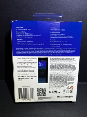 WD Blue SN570 2TB NVMe M.2 2280 Internal Solid State Drive