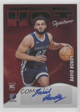 2022-23 Panini NBA Hoops Hot Signatures Rookies Green David Roddy Auto 1i1m
